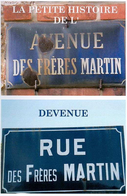ID565 Rue Martin devenue rue des Frères Martin